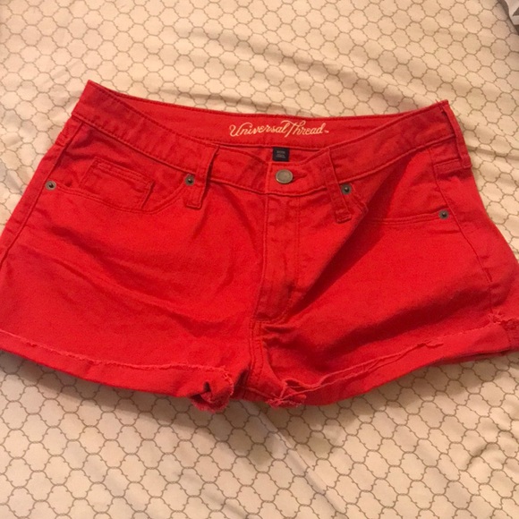Universal Thread Pants - Cute Red Shorts